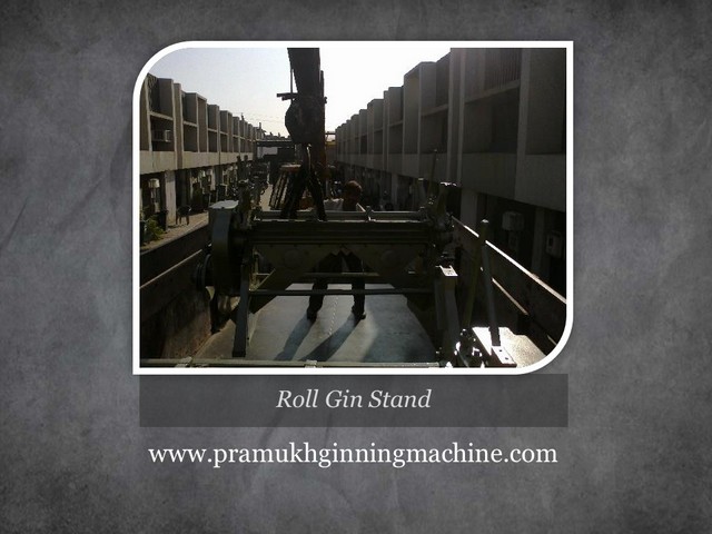 COTTON GINNING MACHINE_DOUBLE ROL GIN STAND MADAGASCAR